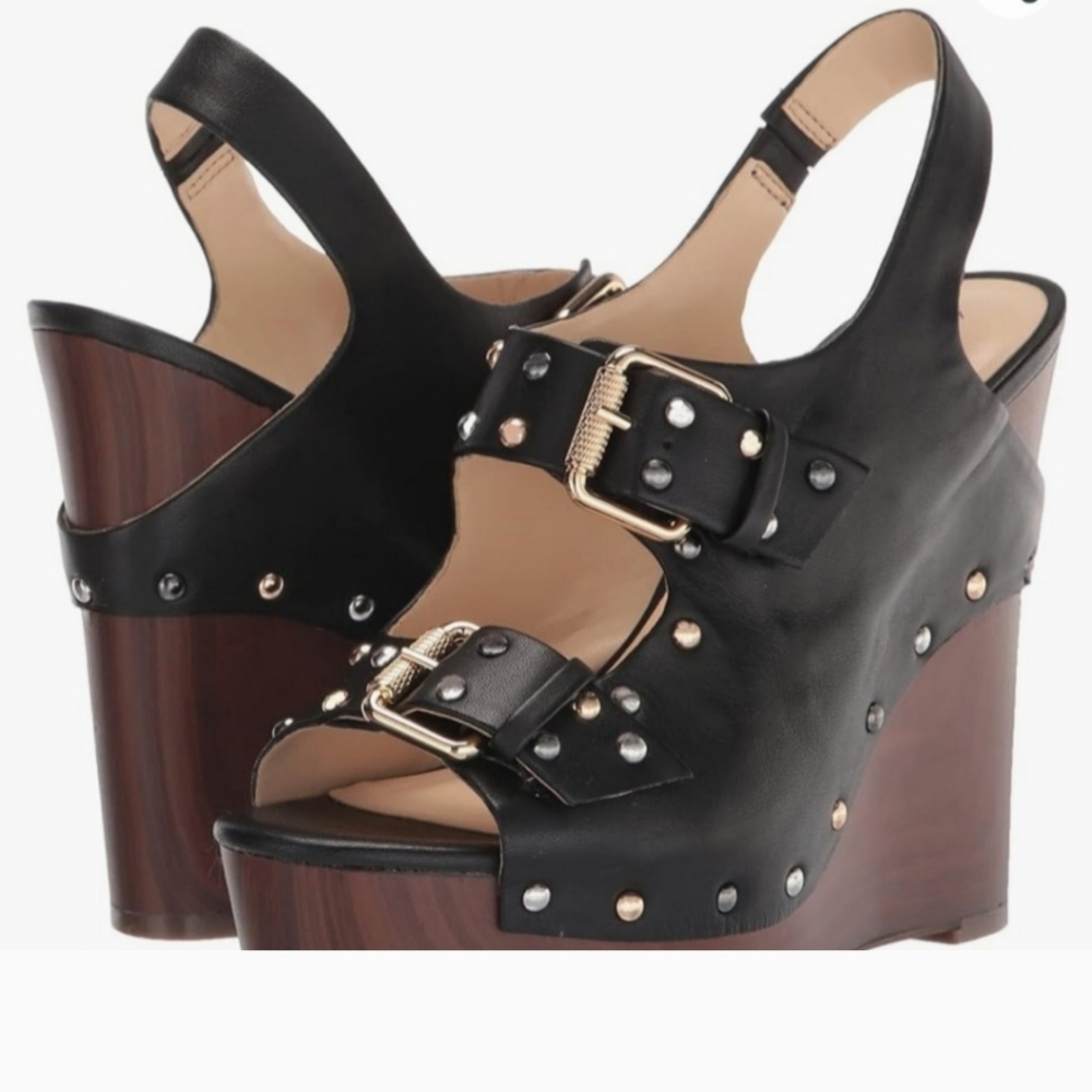 Jessica Simpson heels black and brown new w/o box